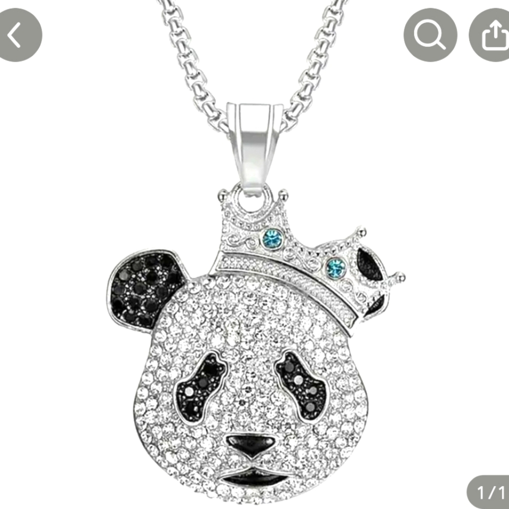 Panda Bear Necklace